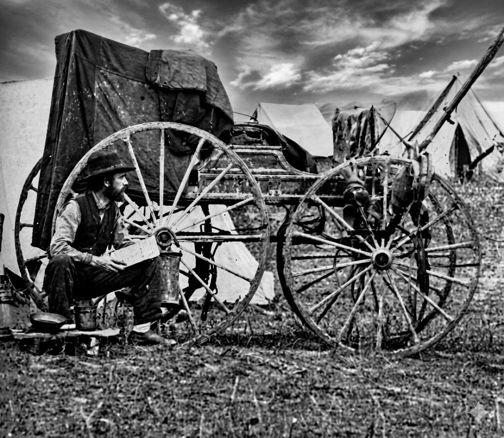 Brady's darkroom wagon